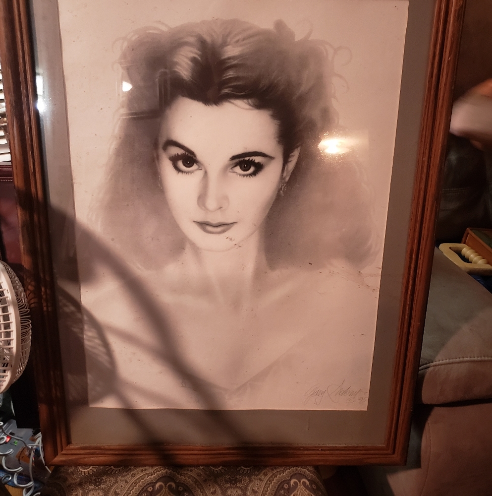 Original Vivien Leigh Lithograph